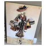 J3 - KAREN DUPRE ARTWORK 32X21' (L9)