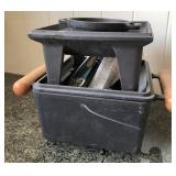 J3 - VINTAGE CAST IRON CHARCOAL GRILL (A23)