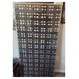 O - TEXTURED FOIL ART FRAMED 24X48" (E85)