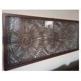 O - MEDALLION RICE PAPER SHADOW BOX WALL DECOR