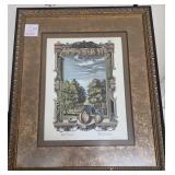 O - FRAMED ART 36X30" (G89)