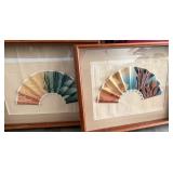 O - 2 PIECES FRAMED ART 20X25" (G27)