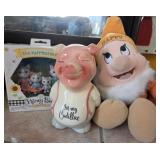 O - THE PURRINGTONS CATS, HAPPY DWARF, COIN BANK