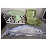 O - HARRY & DAVID, OVER AND BACK & TALAVERA PLATES