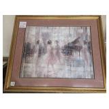 O - FRAMED ART 32X37" (G87)