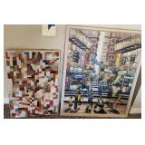 O - TEXTILE ART, FRAMED ART (M26)