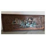 O - SOUTHWESTERN STYLE WALL DECOR 15X37" (G15)