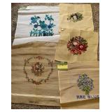 O - 5  PIECES OF NEEDLEPOINT (N38)