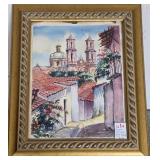 O - FRAMED ART 18X15" (G60)