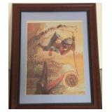 O - FRAMED ART 19X14" (G28)