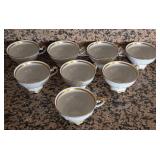 O - VINTAGE TEACUPS (BAVARIA) (K22)