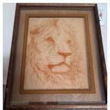 O - FRAMED ART 22X17" (G58)
