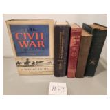 N1 - CIVIL WAR HISTORY BOOKS LOT