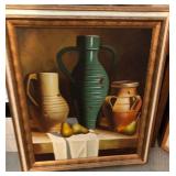 N1 - CLASSIC FRAMED STILL LIFE 25X30" (M64)