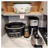 N1 - SLOW COOKERS, COFFEE MAKER, WAFFLE IRON (K1)