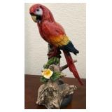 N1 - PORCELAIN PARROT FIGURINE (H18)
