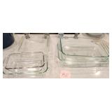 N1 - CLEAR GLASS BAKING DISH LOT (K11)