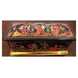 N1 - NUTCRACKER RUSSIAN PORCELAIN TRINKET BOX