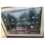 N1 - BEAUTIFUL FRAMED RAINY-DAY ART 43X32" (M75)