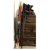 N1 - SKIS POLES AND BOOTS SET (B10)