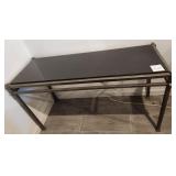 N1 - SLEEK METAL GLASS CONSOLE 51X17" (K68)