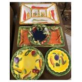N1 - CHIP & DIP PLATES, SERVING BOWLS (H23)