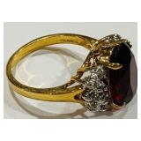 14K GOLD FILLED RING SIZE 8 (A130)
