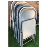 N1 - STACKABLE METAL FOLDING CHAIRS LOT