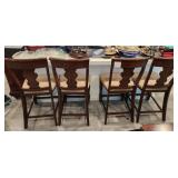N1 - SET OF FOUR BAR STOOLS (K21)