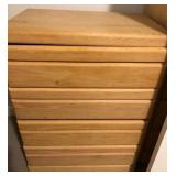 N1 - WOODEN DRAWER STORAGE CHEST