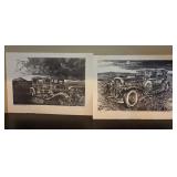 J1 - JOHN BISSELL LTD ED ART (UNFRAMED) (L31)