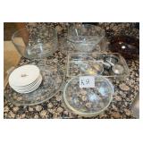 J1 - GLASS, BAKING & DISHWARE, SNACK PLATES