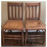 J1 - PAIR OF MATCHING CHAIRS (R3)