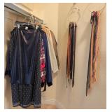 J1 - MIXED LOT OF CLOTHING, BELTS (M1)
