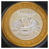 $10 - .999 FINE SILVER GAMING TOKEN (7)