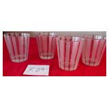 J1 - SET OF FOUR TUMBLERS (K29)