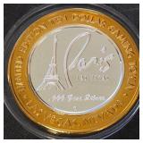 $10 - .999 FINE SILVER GAMING TOKEN (15)