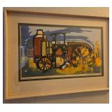 J1 - JOHN BISSELL LTD ED ART FRAMED 21X30" (L11)