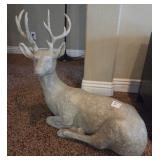 J1 - BALLARD DESIGNS SITTING DEER 28X12X26" (L41)