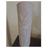 J1 - HAND-THROWN STONEWARE VASE 15"T (L44)