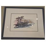 J1 - DUANE WIENS ART FRAMED 13X17" (L20)