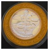$10 - .999 FINE SILVER GAMING TOKEN (1)