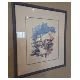 J1 - FRAMED ART 17X16" (L19)