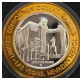 $10 - .999 FINE SILVER GAMING TOKEN (8)
