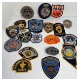714 - VINTAGE LOT POLICE PATCHES