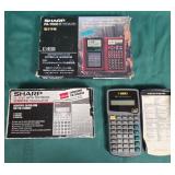 700 - 3 VINTAGE COLLECTIBLE CALCULATORS (E11)