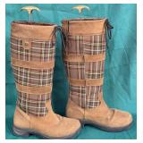 700 - DUBLIN LADIES DRESSAGE/RIDING BOOTS SZ 9.5