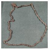 700 - 30" ITALIAN  SILVER ROPE CHAIN (E101