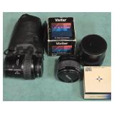 700 - ASSORTED VINTAGE CAMERA LENS (E268)