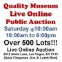 WELCOME TO OUR SAT. @10am ONLINE PUBLIC AUCTION